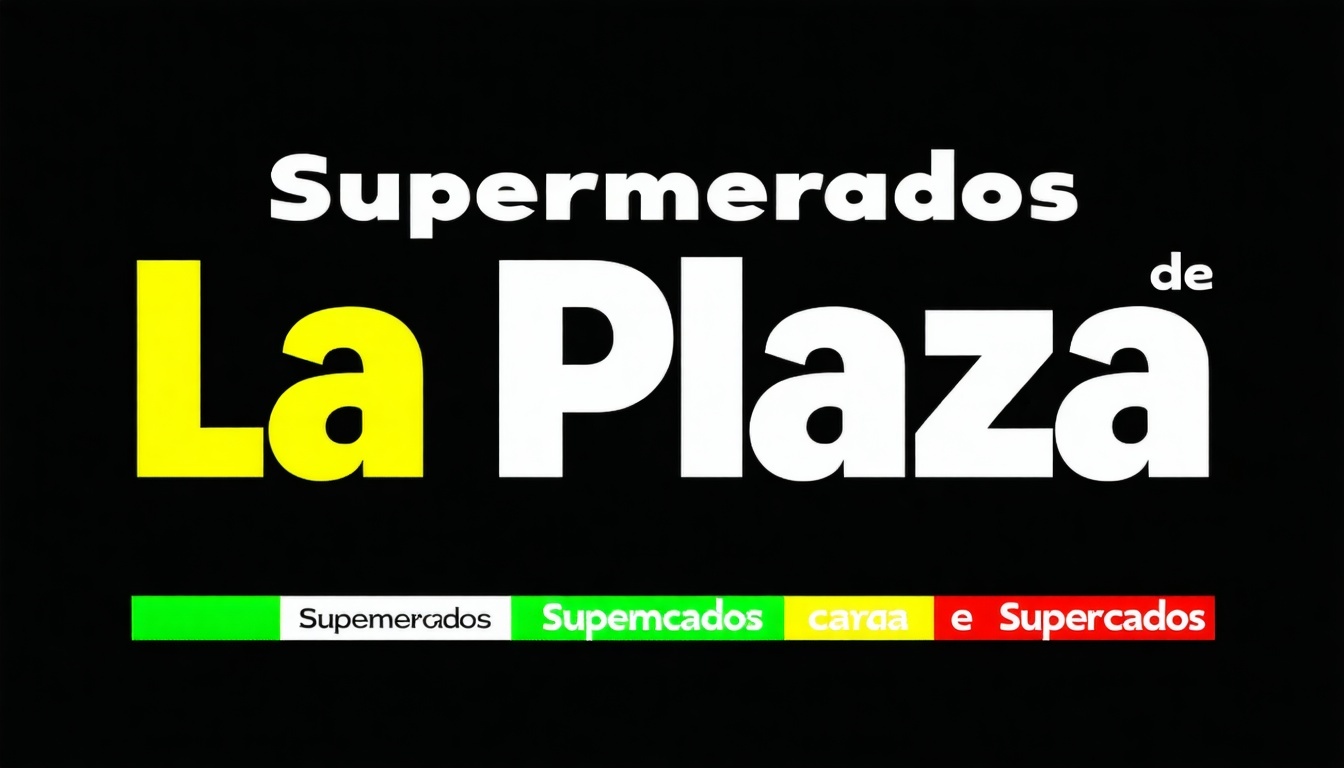 Logo de Supermercados La Plaza